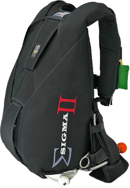 Fallschirmsystem bei Fallschirmsport grefrath. Firma SIGMA UPT aus den USA Weltmarktführer