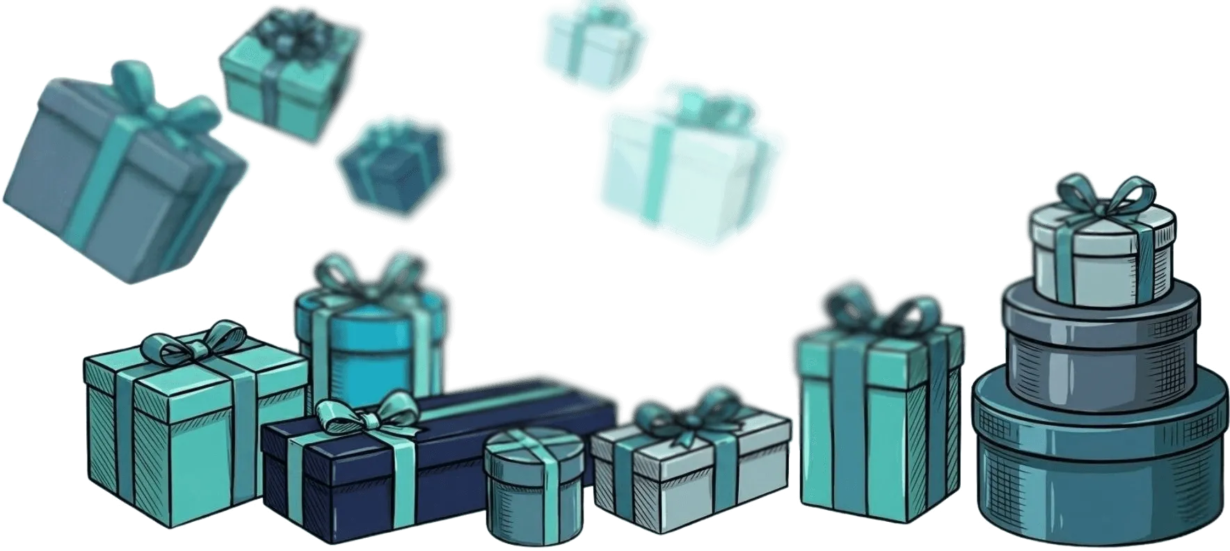 Geschenkboxen beim kauf eines Tandemfallschirmsprunges bei Fallschirmsport Grefrath